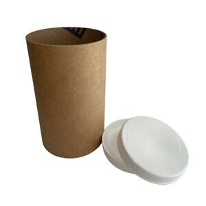 Pack of 20 - Kraft Mailing Tubes with End Caps - 3"x4" - Eco-Friendly